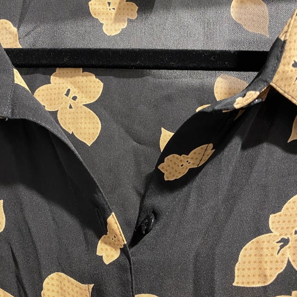 Silk blouse, size 14 - Picture 3 of 3